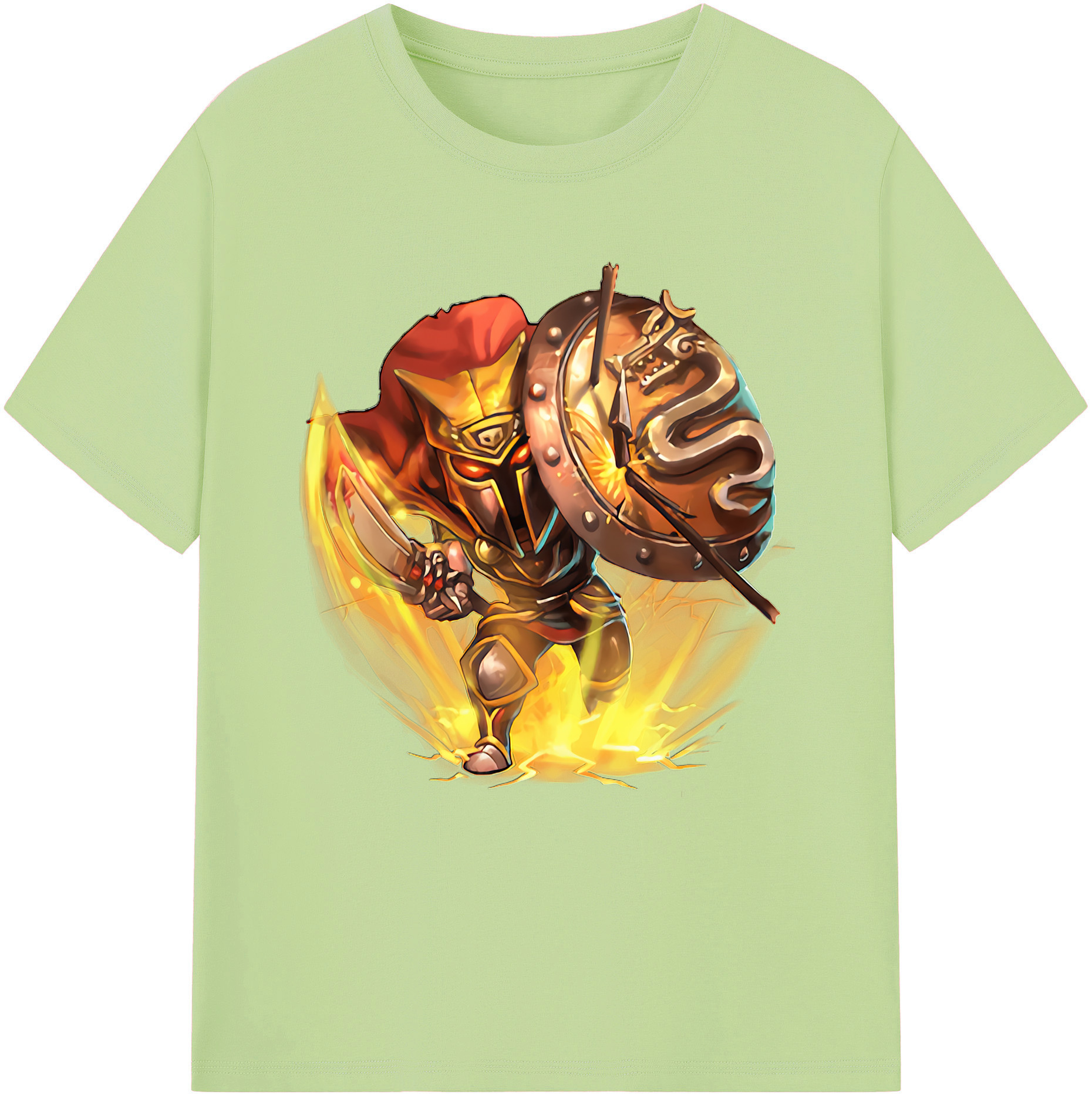 リーグ・オブ・レジェンド League of Legends LOL 綿100％半袖Tシャツ（フロントプリント）